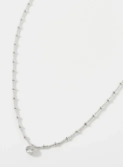Faceted stone chain