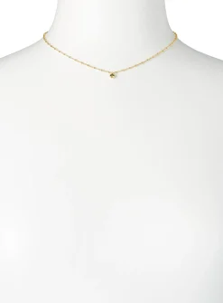 Faceted stone chain
