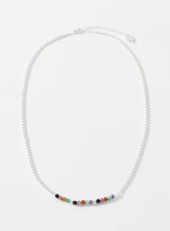 Faceted-bead chain