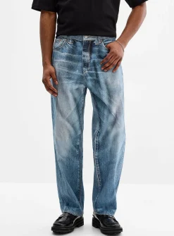 Fade illusion print jean