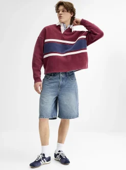 Faded blue 10" jort