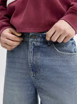 Faded blue 10" jort