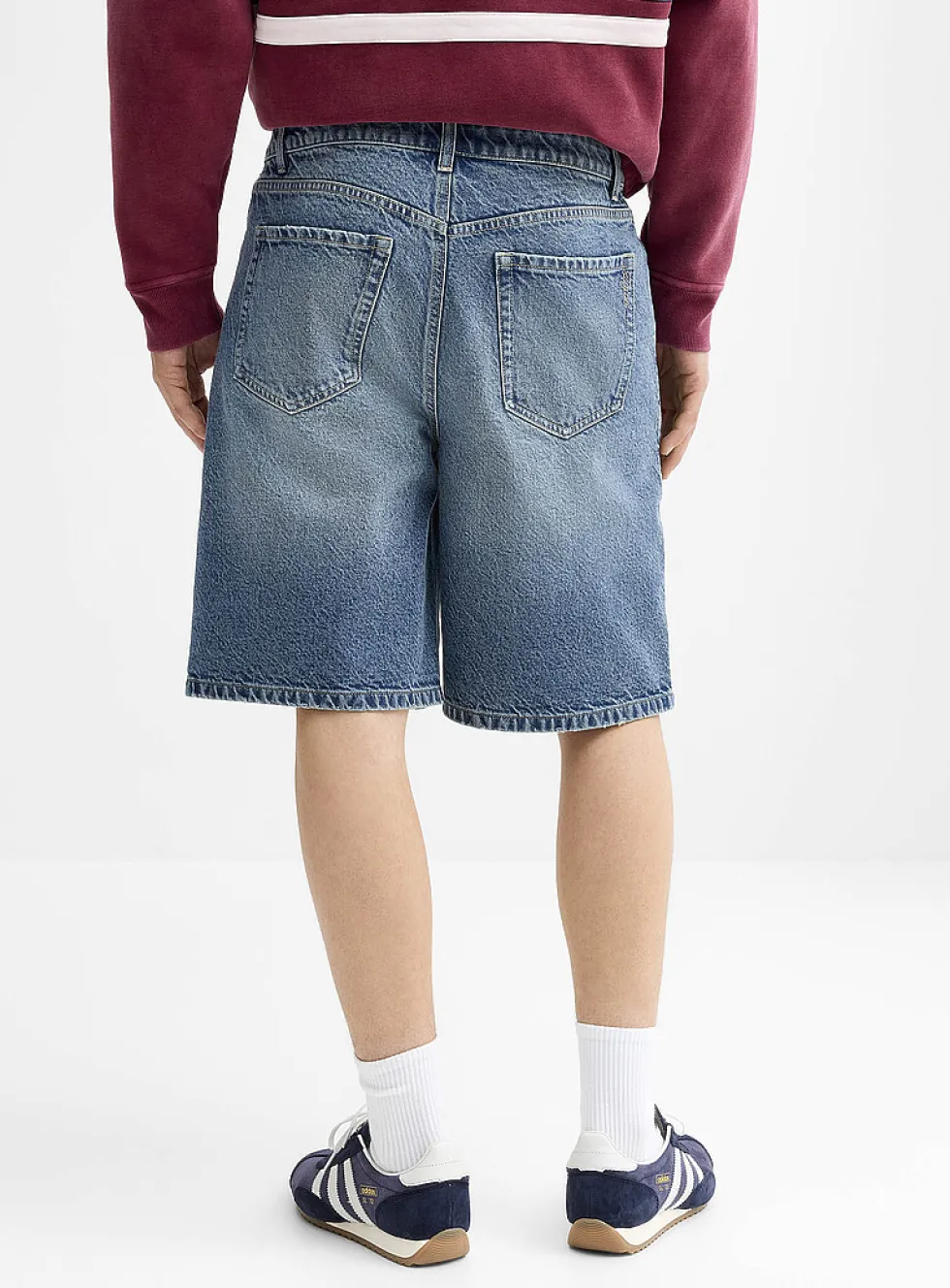 Faded blue 10" jort