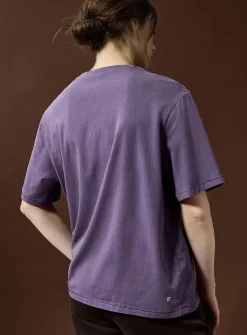 Faded boxy loose T-shirt