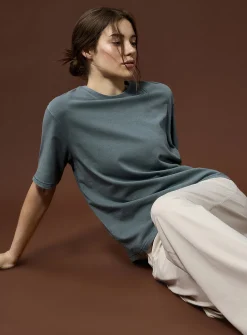 Faded boxy loose T-shirt