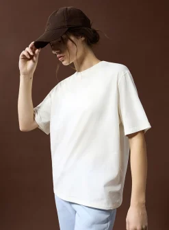 Faded boxy loose T-shirt