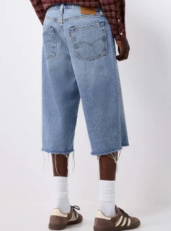 Faded denim 478 capris