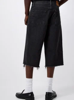 Faded denim 478 capris