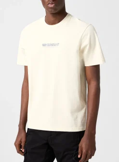 Faded effect logo T-shirt