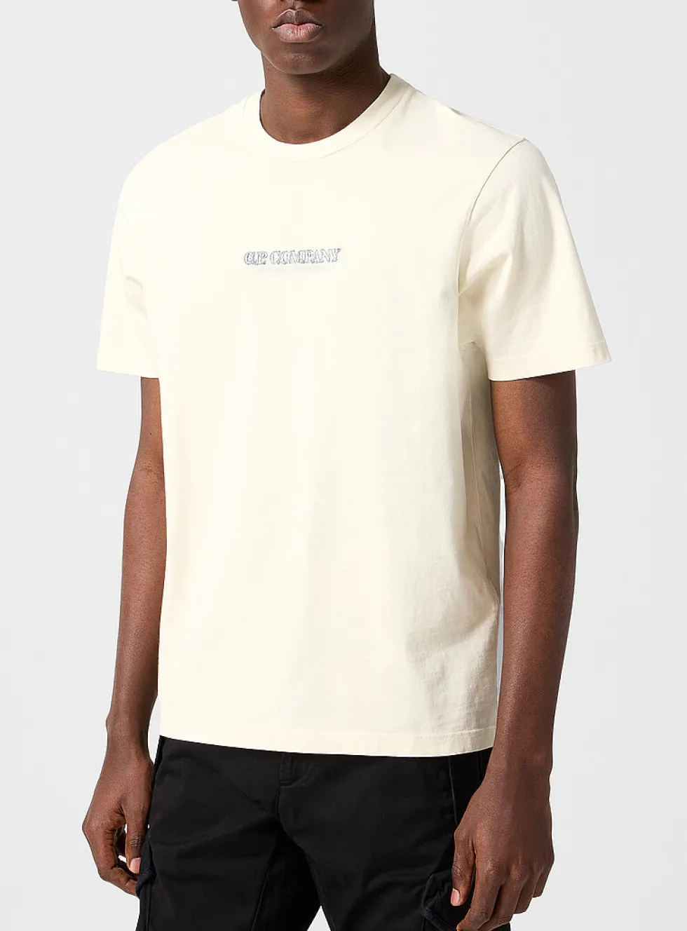 Faded effect logo T-shirt