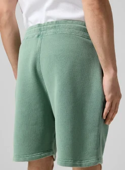 Faded sage jersey short