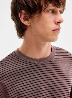 Faded striped T-shirt