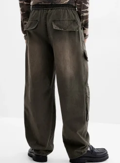 Faded utility cargo pant