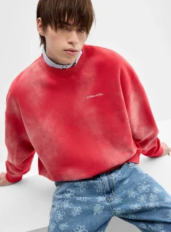 Fading effect sweatshirt