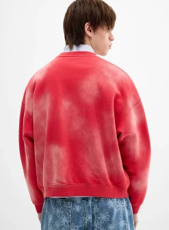 Fading effect sweatshirt