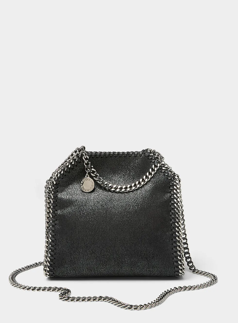 Falabella faux-leather chain handbag