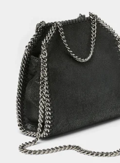 Falabella faux-leather chain handbag