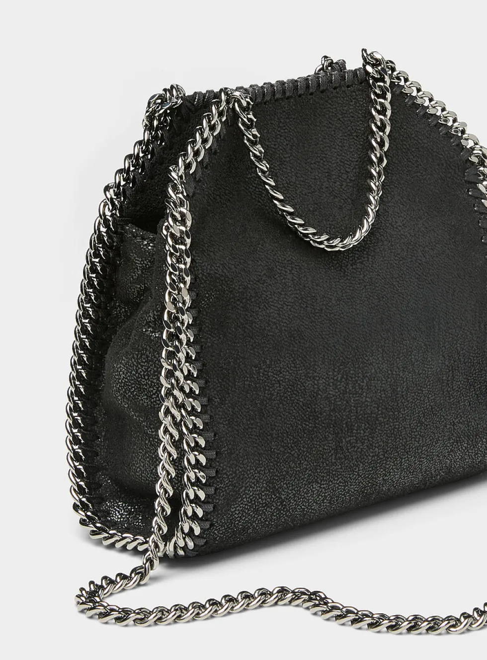 Falabella faux-leather chain handbag