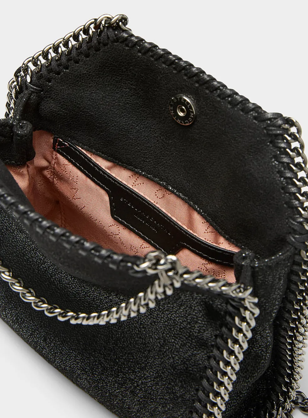 Falabella faux-leather chain handbag