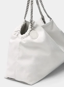 Falabella faux-suede chain handbag
