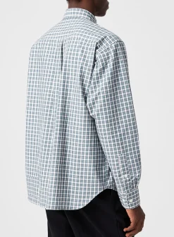 Falster small checkers poplin shirt