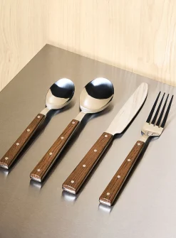 Faux-wood utensils