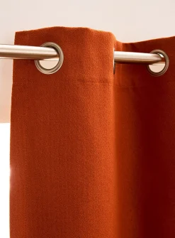 Faux-wool blackout curtain