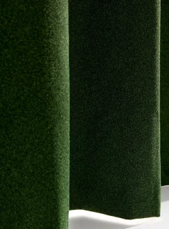 Faux-wool blackout curtain