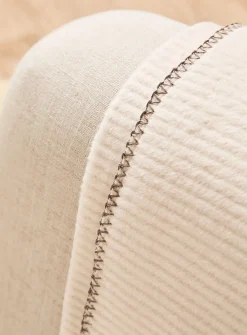 Feel Cord raised-stripe throw