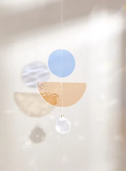 Feeling good glass mobile