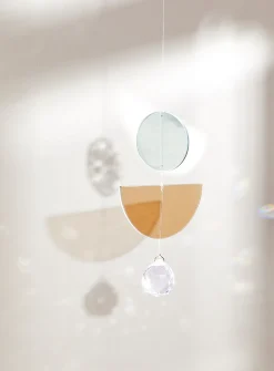 Feeling good glass mobile