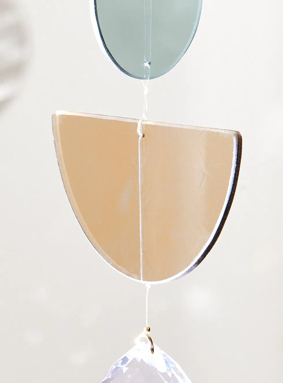 Feeling good glass mobile