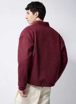 Felted cardigan