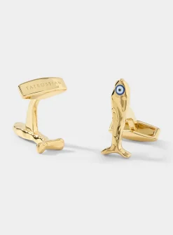 Feng Shui Fish cufflinks