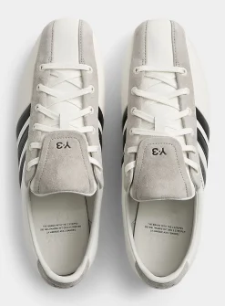 Field contrasting stripes sneakers