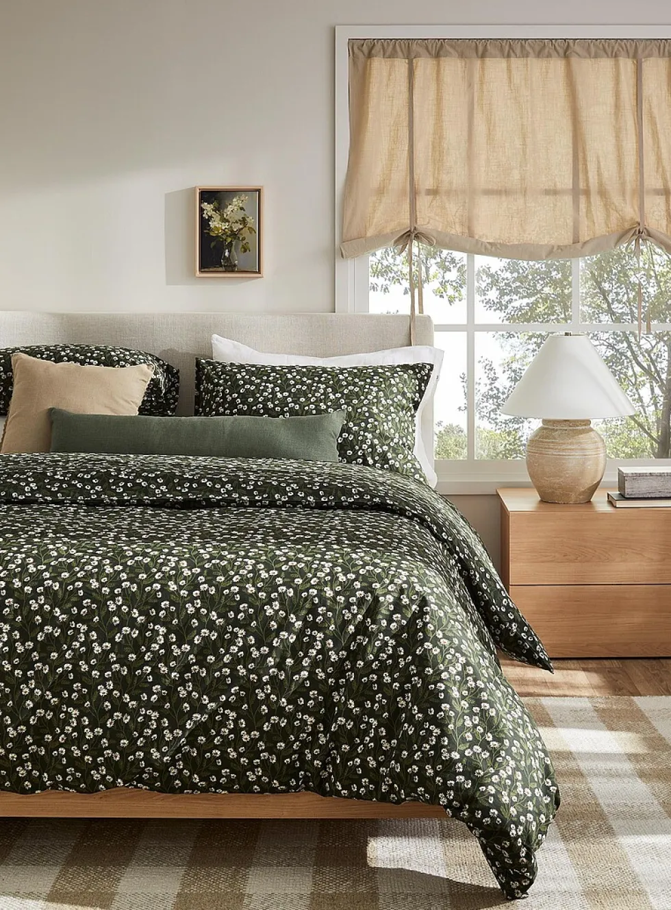 Field of daisies duvet cover set