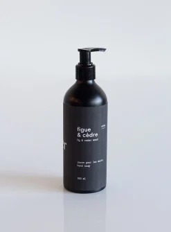 Fig and cedarwood hand soap