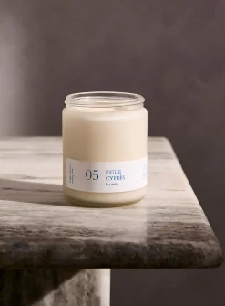 Fig and cypress scented candle