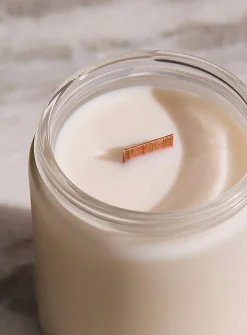 Fig and cypress scented candle