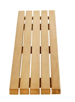 Fiji teak wood bathtub tray