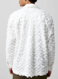 Fine fringes cabana shirt