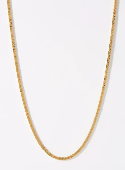 Fine minimalist golden chain