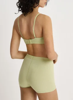 Fine ribbing boxer brief