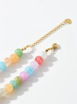 Fish colourful bead necklace