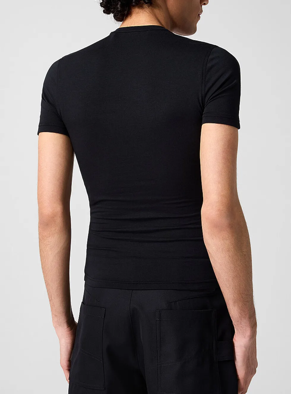 Fitted corset-effect T-shirt