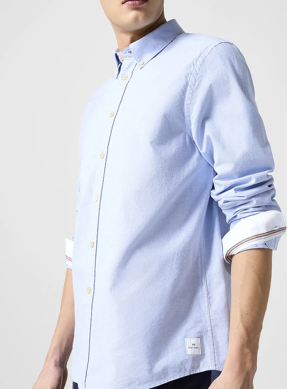 Fitted Oxford shirt
