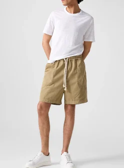 Fitz drawstring-waist shorts