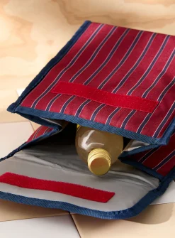 Flap lunch bag