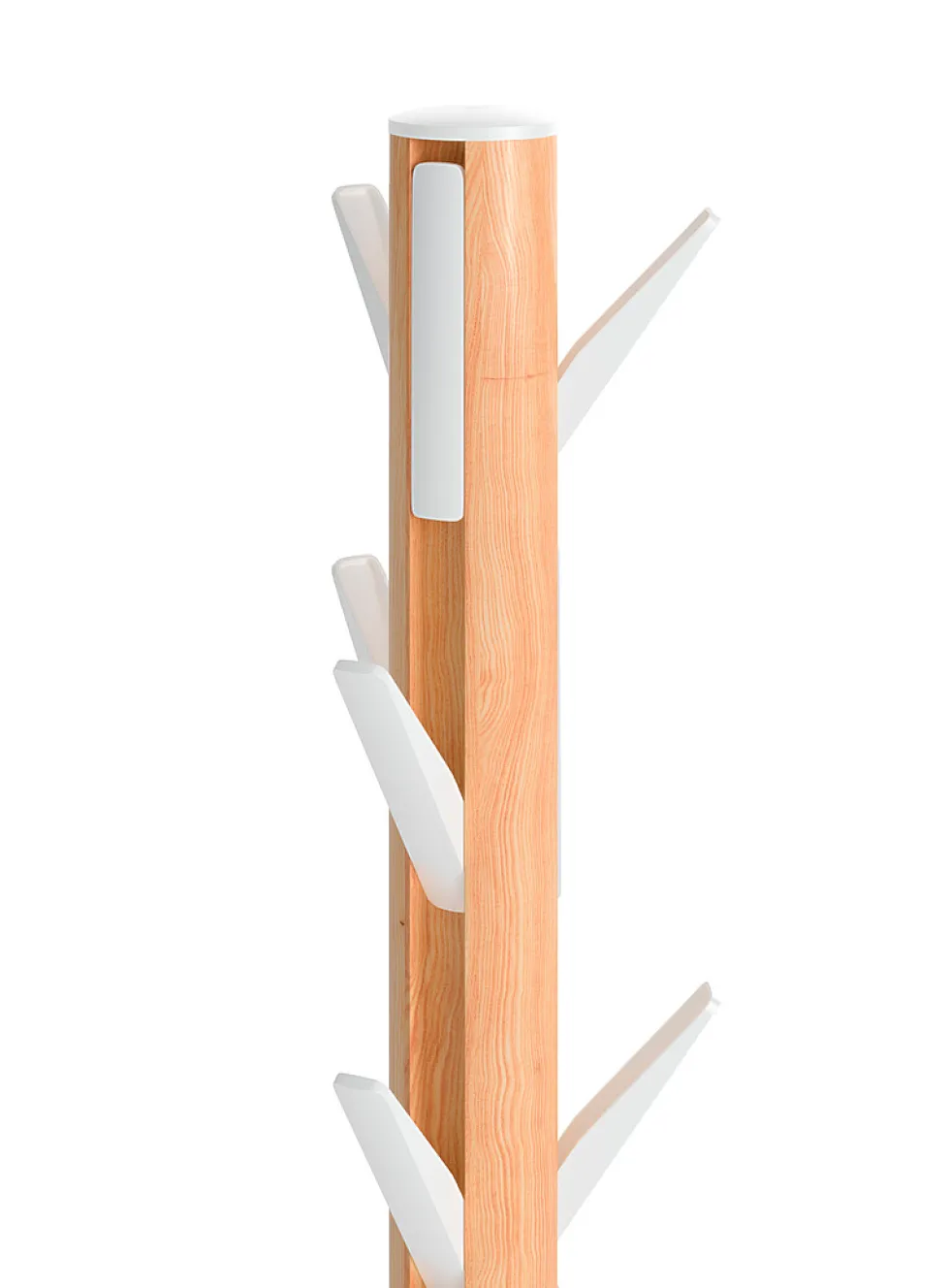 Flapper folding hook coat rack