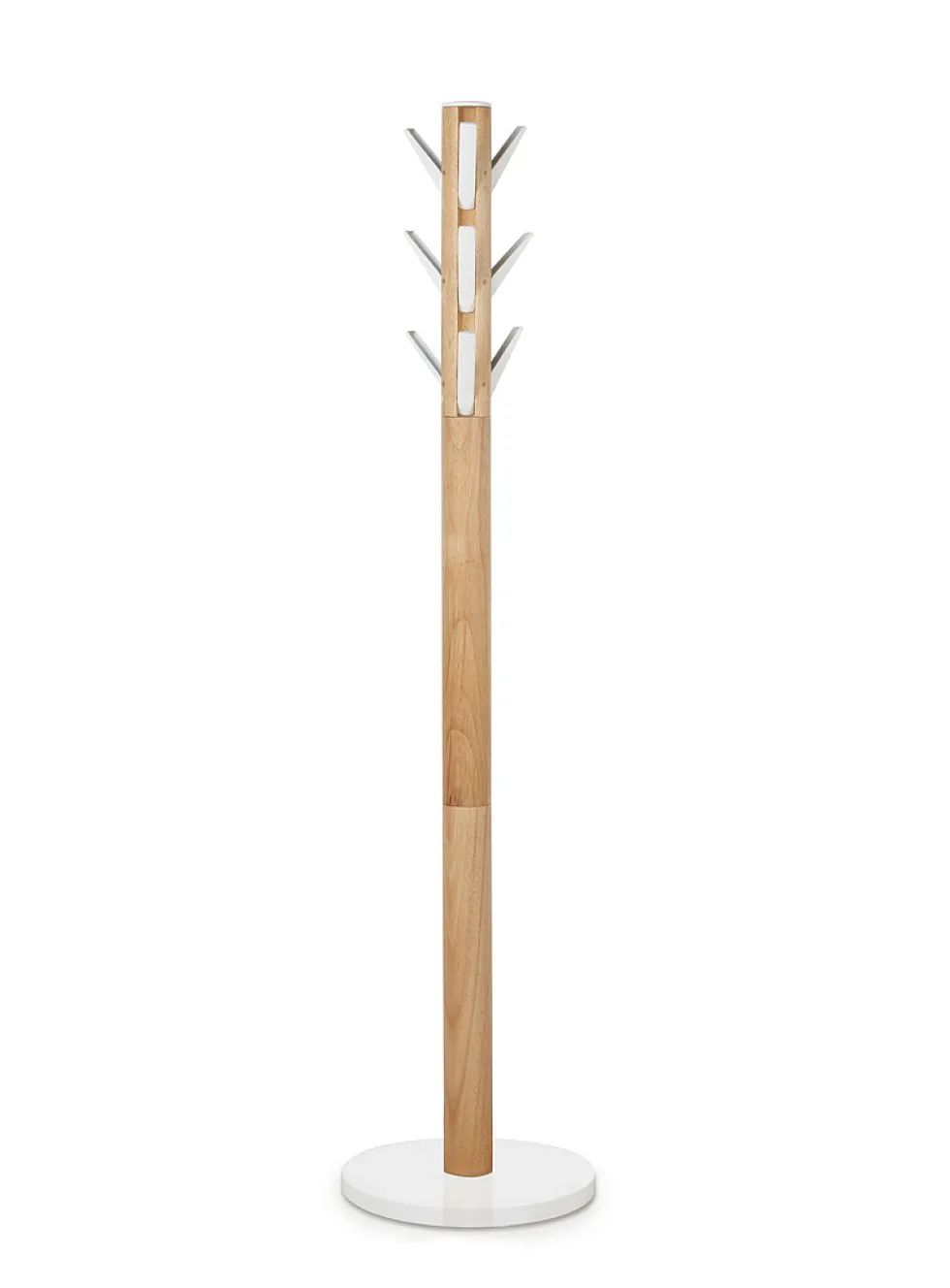 Flapper folding hook coat rack